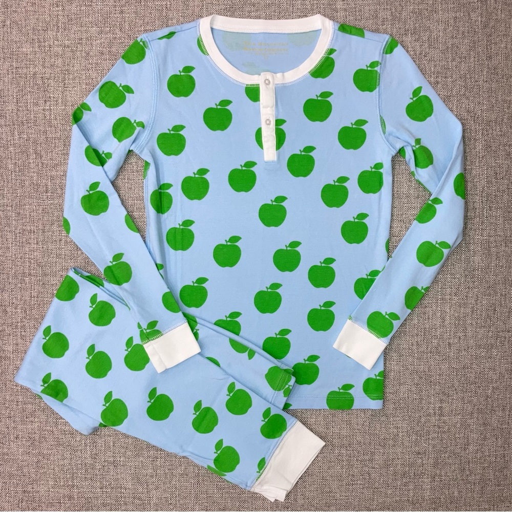 TBBC size 12 pima cotton apple pjs EUC